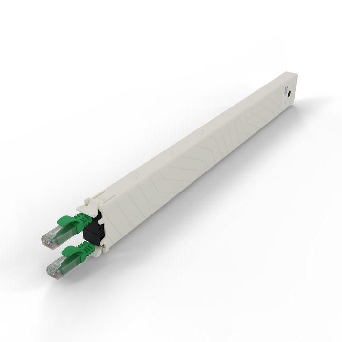 PATCHBOX patchbox.one Cassette de Cableado Modular UTP Cat.6a para Redes, Color Verde, 8RU, con Soporte PoE++ y Estándar ISO PATCHBOX patchbox.one Cassette de Cableado Modular UTP Cat.6a para Redes, Color Verde, 8RU, con Soporte PoE++ y Estándar ISO