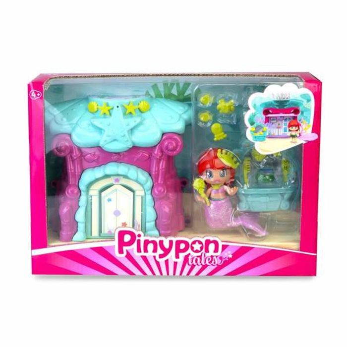 Figura pinypon casa del mar de la sirenita. 8 cm 3 Figura pinypon casa del mar de la sirenita. 8 cm 3
