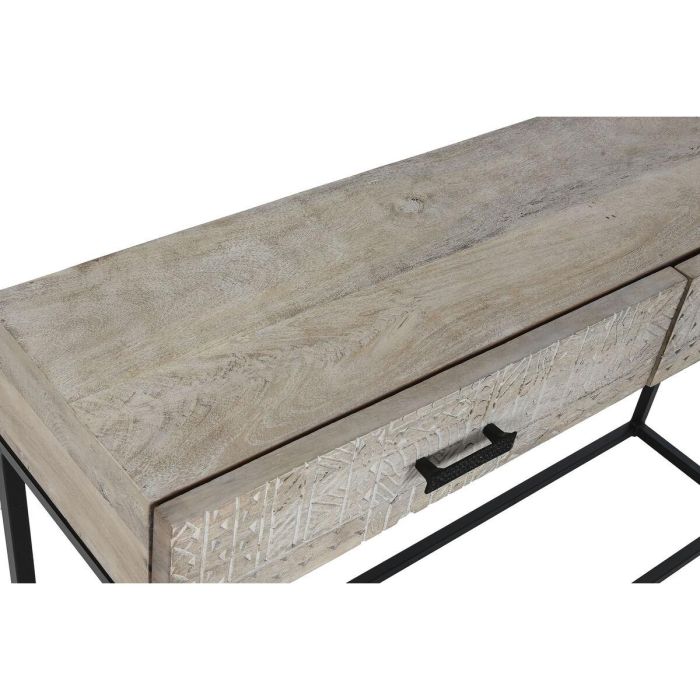Consola Indio DKD Home Decor Blanco 30 x 76 x 120 cm 2 Consola Indio DKD Home Decor Blanco 30 x 76 x 120 cm 2