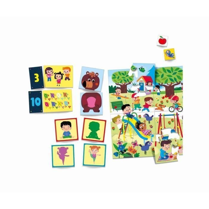 Clementoni - Caja de 8 juegos en 1 - Juegos educativos formas, colores, números, cantidades - A partir de 3 años 2 Clementoni - Caja de 8 juegos en 1 - Juegos educativos formas, colores, números, cantidades - A partir de 3 años 2