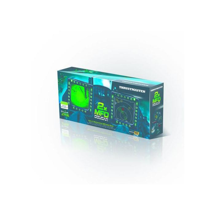 Thrustmaster MFD Cougar Pack Negro Palanca de mando PC 8