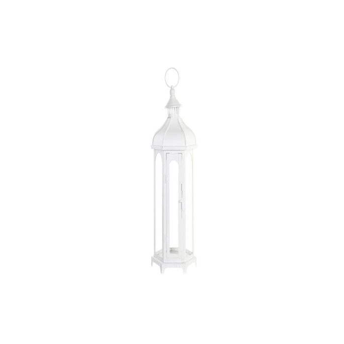 Farola Shabby DKD Home Decor Blanco 17 x 55 x 20 cm