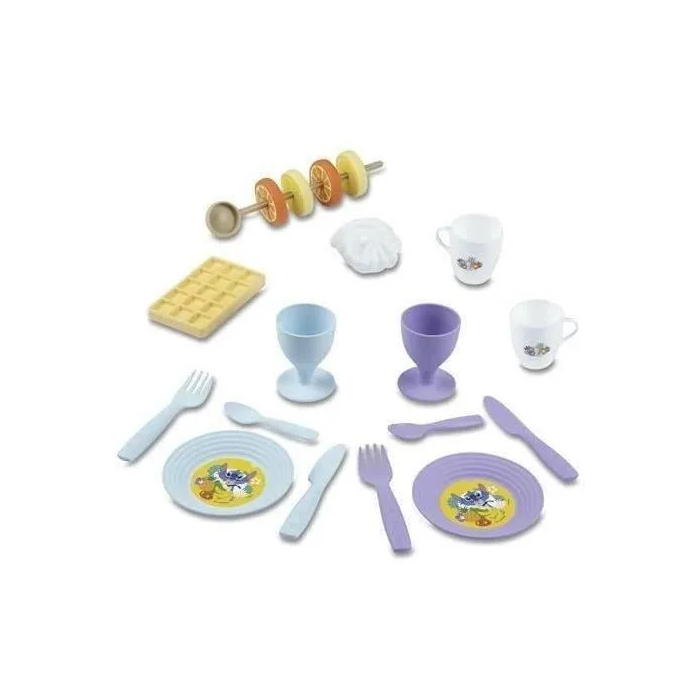 Smoby Cesta de Picnic Stitch con 19 Accesorios para Niños a Partir de 3 Años 2