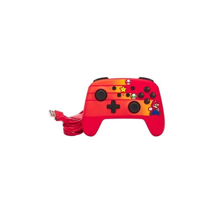 Power A 1526539-01 Mando con Cable Mejorado para Nintendo Switch - Speedster Mario, Compatible con Switch OLED y Switch, Diseño Oficial Nintendo 1 Power A 1526539-01 Mando con Cable Mejorado para Nintendo Switch - Speedster Mario, Compatible con Switch OLED y Switch, Diseño Oficial Nintendo 1