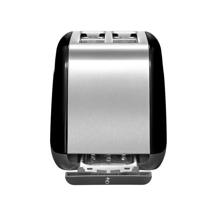 KitchenAid 5KMT2115EOB Tostadora Clásica Negra Acero Inoxidable 2 Ranuras 1100W 2 KitchenAid 5KMT2115EOB Tostadora Clásica Negra Acero Inoxidable 2 Ranuras 1100W 2