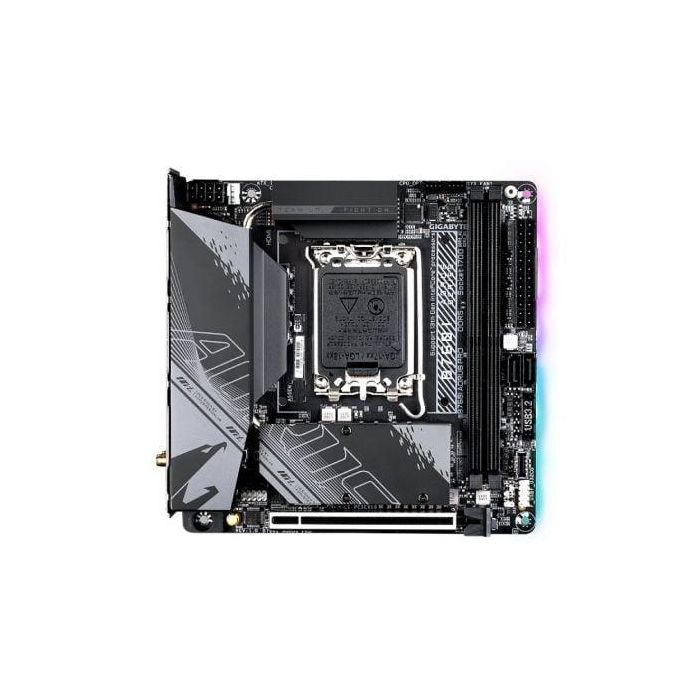 GIGABYTE B760I AORUS PRO placa base Intel B760 Express LGA 1700 mini ITX 1 GIGABYTE B760I AORUS PRO placa base Intel B760 Express LGA 1700 mini ITX 1