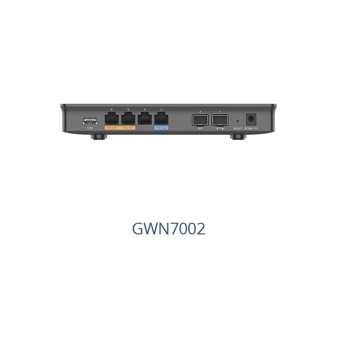 Grandstream GWN7002 Router Multi-WAN Gigabit VPN con Firewalls Integrados 1 Grandstream GWN7002 Router Multi-WAN Gigabit VPN con Firewalls Integrados 1