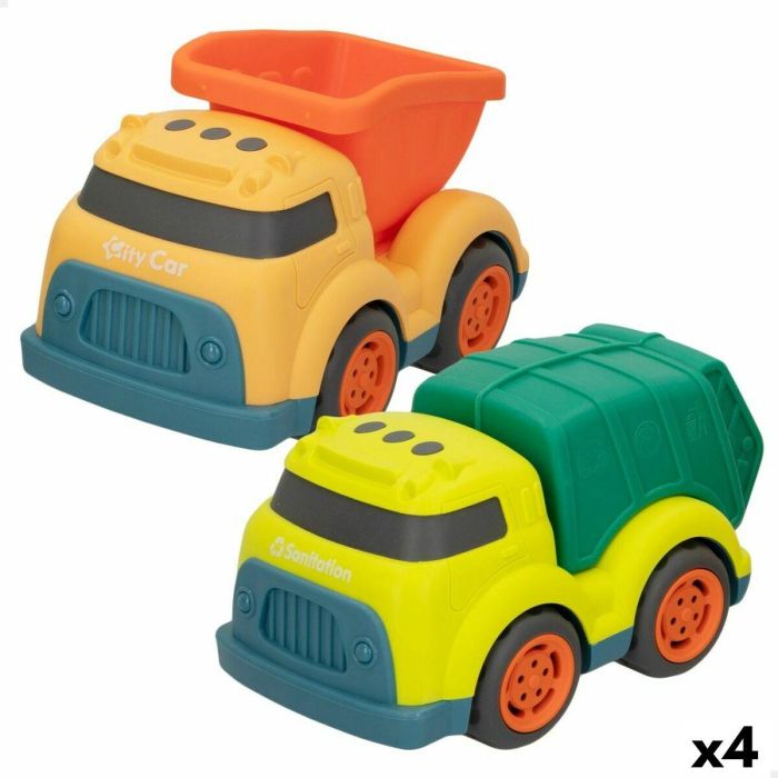 Set Vehículos de Obras Públicas Motor Town 17,5 x 11 x 11 cm (4 Unidades) Set Vehículos de Obras Públicas Motor Town 17,5 x 11 x 11 cm (4 Unidades)