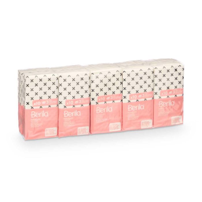 Set 10 Paquetes 10 Pañuelos 3 Capas Berilo 26X10CM (24 Unidades) 2 Set 10 Paquetes 10 Pañuelos 3 Capas Berilo 26X10CM (24 Unidades) 2