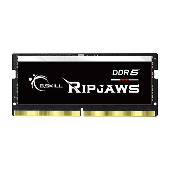G.Skill 32GB (2x16GB) DDR5 5600MHz CL46 SO-DIMM para Portátil Ripjaws 32GX2-RS 3 G.Skill 32GB (2x16GB) DDR5 5600MHz CL46 SO-DIMM para Portátil Ripjaws 32GX2-RS 3