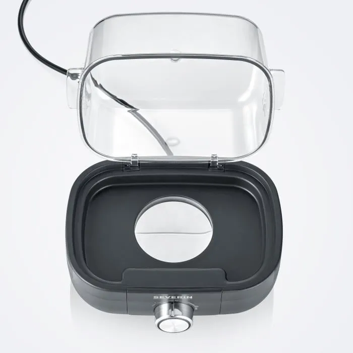 Severin EK3166 Cocedor de huevos, 1 a 6 huevos, 420 W, Negro