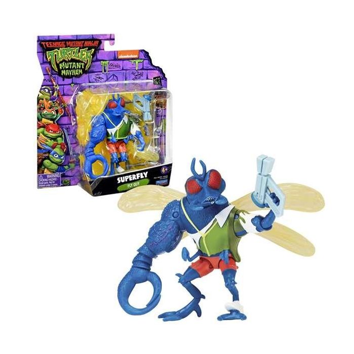 Famosa Tortugas Ninja Movie Figura Básica 7 cm Totalmente Articulada Incluye Accesorio de Lucha 3 Famosa Tortugas Ninja Movie Figura Básica 7 cm Totalmente Articulada Incluye Accesorio de Lucha 3