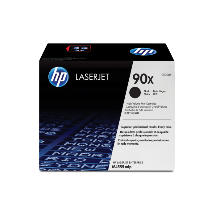 HP 90X High Yield Black Original LaserJet Toner Cartridge cartucho de tóner 1 pieza(s) HP 90X High Yield Black Original LaserJet Toner Cartridge cartucho de tóner 1 pieza(s)