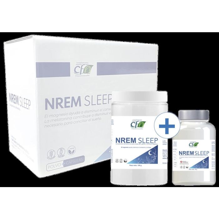 CFN Nrem Sleep Polvo 196 Gr + 60 Cápsulas Pack