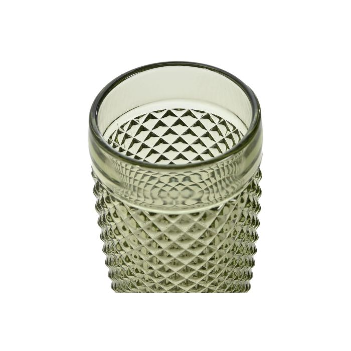 DKD Home Decor Copa Basicos Verde 7 x 20 x 7 cm Set de 6 Piezas 1