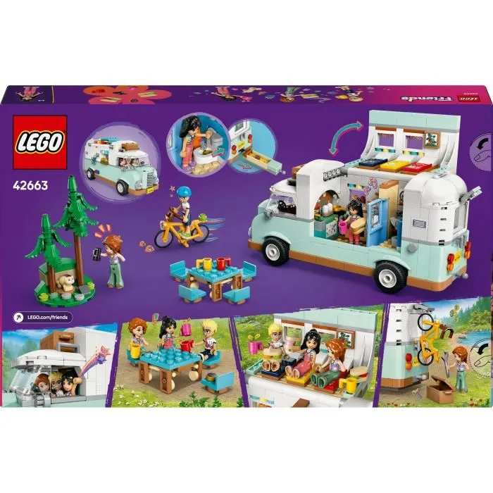 Lego 42663 Furgoneta Camper de la Amistad Juguete de Construcción para Niñas a partir de 7 Años 5