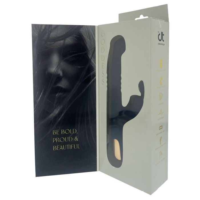 Vibrador Doble Estimulación Dream Toys Goddess Collection Azul 2 Vibrador Doble Estimulación Dream Toys Goddess Collection Azul 2