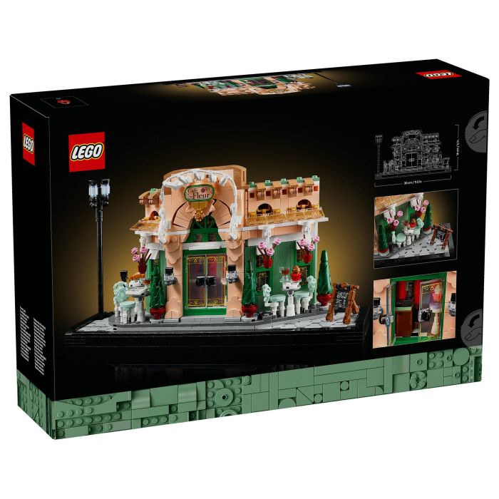 LEGO 10362 Cafetería Francesa: Decoración de Estantería Parisina Set para Adultos
