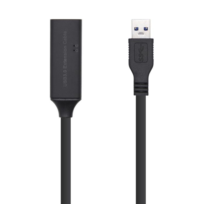 Aisens Cable Extensión USB 3.0 Prolongador con Amplificador Tipo A Macho a Tipo A Hembra 5 Metros