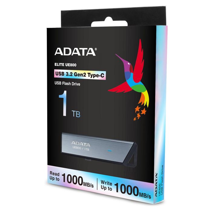Memoria USB Adata AELI-UE800-1T-CSG 1 TB Negro Plateado 4
