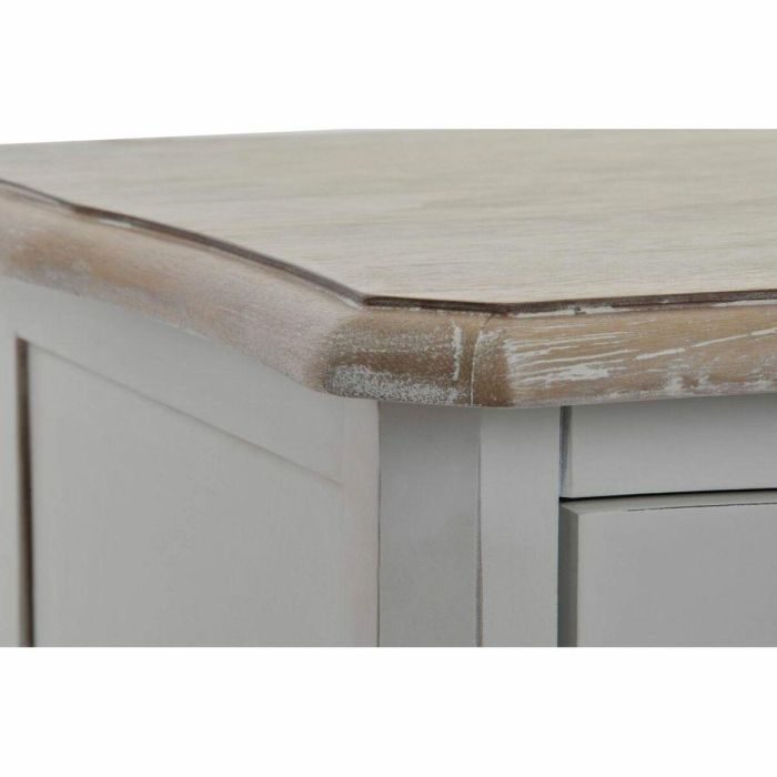 Chifonier Tradicional DKD Home Decor Blanco Natural 35 x 100 x 48 cm 4