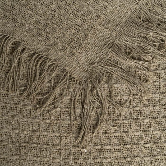 Colcha Panal Verde Algodón Textil/Hogar 280 X 260 cm