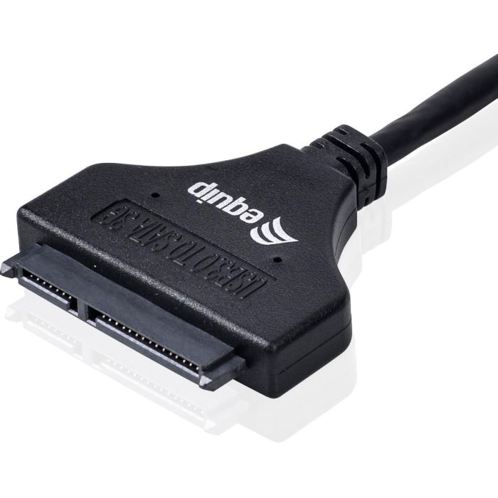 EQUIP Adaptador USB 3.0 a SATA, Negro, 5 Gbit/s, 0.50m sw 2 EQUIP Adaptador USB 3.0 a SATA, Negro, 5 Gbit/s, 0.50m sw 2