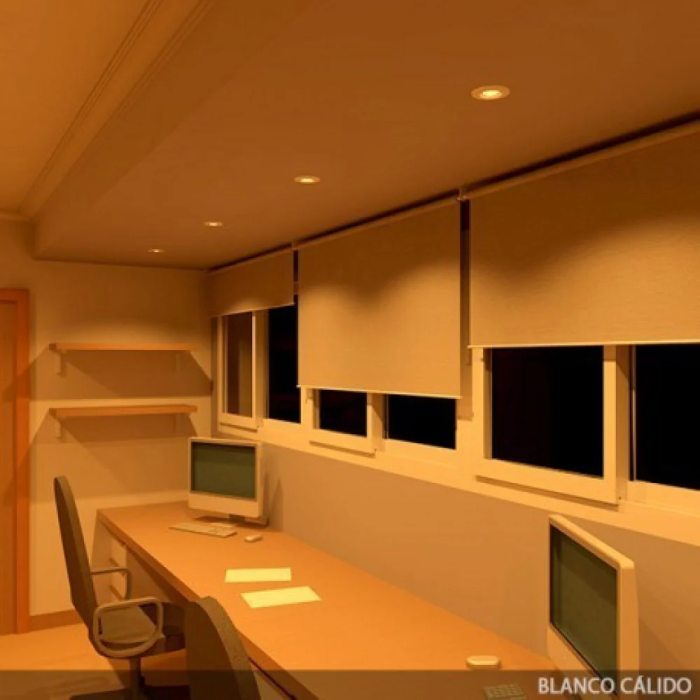 Bombilla LED GU10 6W 700Lm 4200K 40.000H HO-GU10-SMD-6W-IC-W