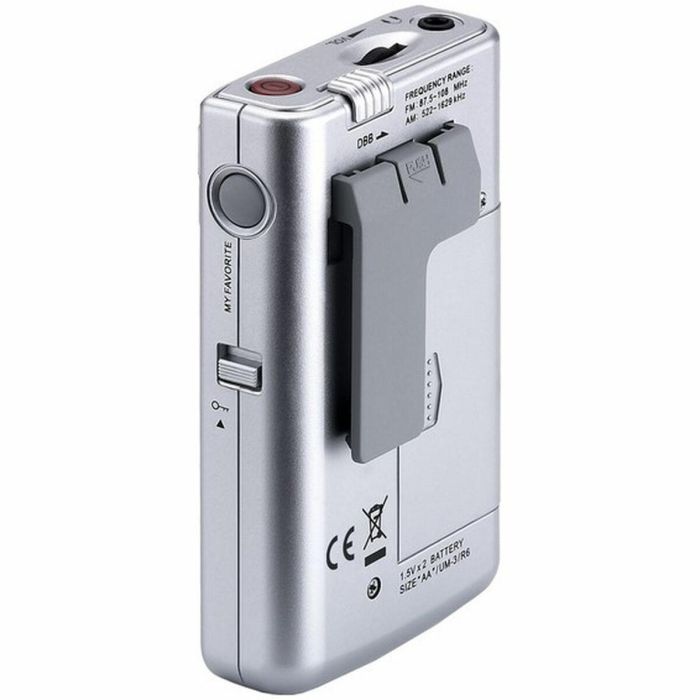 Radio Sangean DT250S Plateado 1