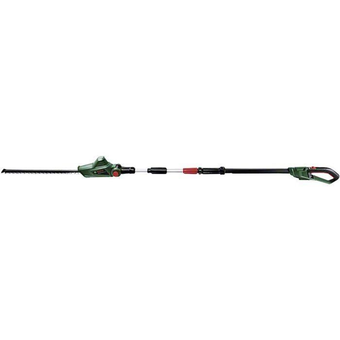 Bosch UniversalHedgePole 18 Cortasetos de pértiga telescópico 18V, solo herramienta (sin batería/cargador), hoja 43cm, corte 16mm, pértiga 2-2.6m 1 Bosch UniversalHedgePole 18 Cortasetos de pértiga telescópico 18V, solo herramienta (sin batería/cargador), hoja 43cm, corte 16mm, pértiga 2-2.6m 1