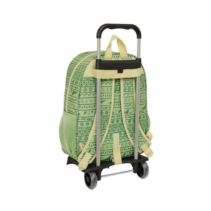 Mochila Escolar con Ruedas Mufasa Verde Beige 33 x 42 x 14 cm 1 Mochila Escolar con Ruedas Mufasa Verde Beige 33 x 42 x 14 cm 1