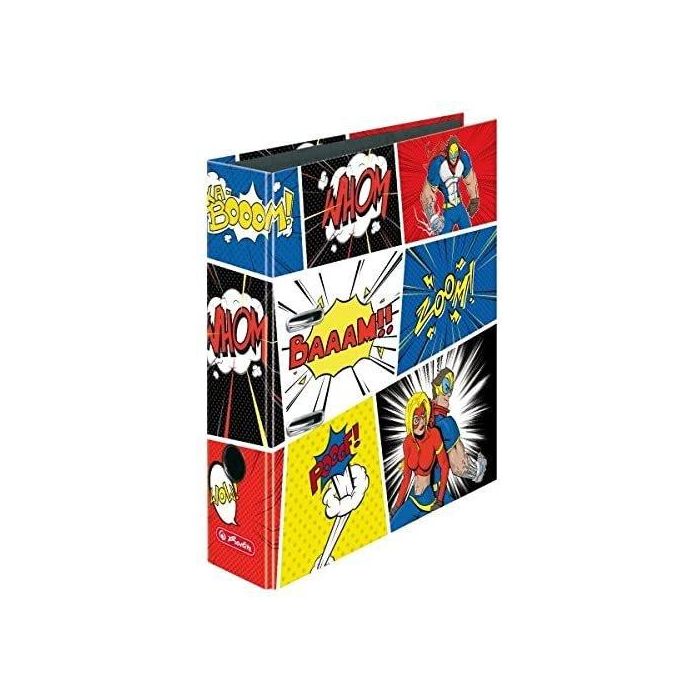 Archivador Palanca Decorado Herlitz Comic A4 80Mm Boom