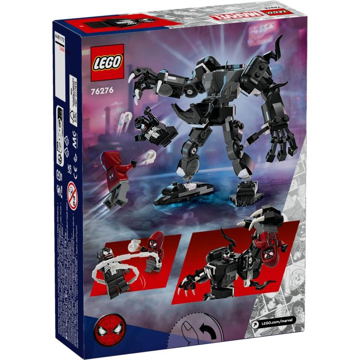 LEGO 76276 Marvel Armadura robótica de Venom contra Miles Morales, juguete de construcción con minifiguras 11 LEGO 76276 Marvel Armadura robótica de Venom contra Miles Morales, juguete de construcción con minifiguras 11