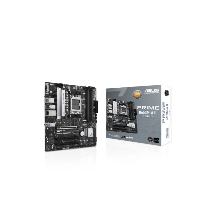 ASUS PRIME B650M-A II-CSM AMD B650 Zócalo AM5 micro ATX 5 ASUS PRIME B650M-A II-CSM AMD B650 Zócalo AM5 micro ATX 5