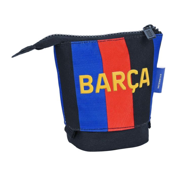 Estuche Cubilete F.C. Barcelona Granate Azul marino (8 x 19 x 6 cm) 2