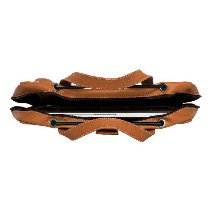 R-Go Tools Laptop bag R-Go Viva, full-grain leather, with integrated laptop stand, shoulder strap, 15.6-inch, brown 6 R-Go Tools Laptop bag R-Go Viva, full-grain leather, with integrated laptop stand, shoulder strap, 15.6-inch, brown 6