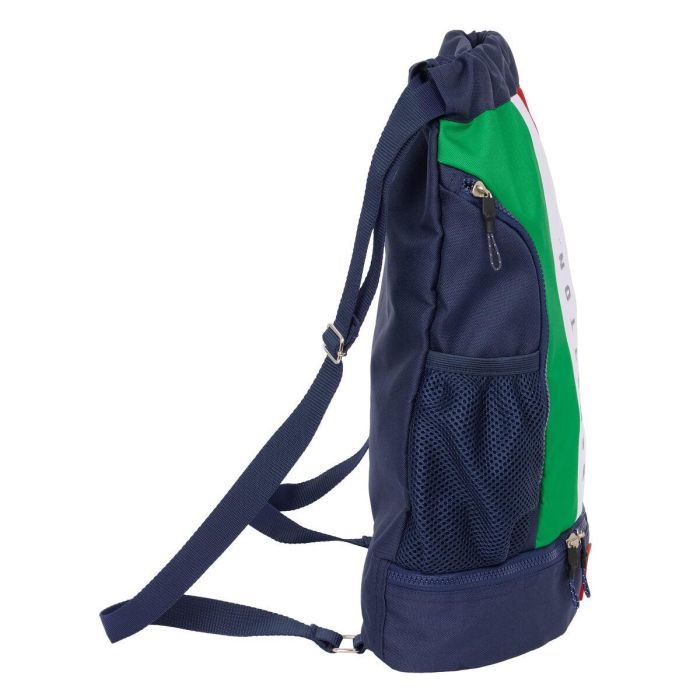 Bolsa Mochila con Cuerdas Benetton Flag Azul marino 35 x 40 x 1 cm 2 Bolsa Mochila con Cuerdas Benetton Flag Azul marino 35 x 40 x 1 cm 2
