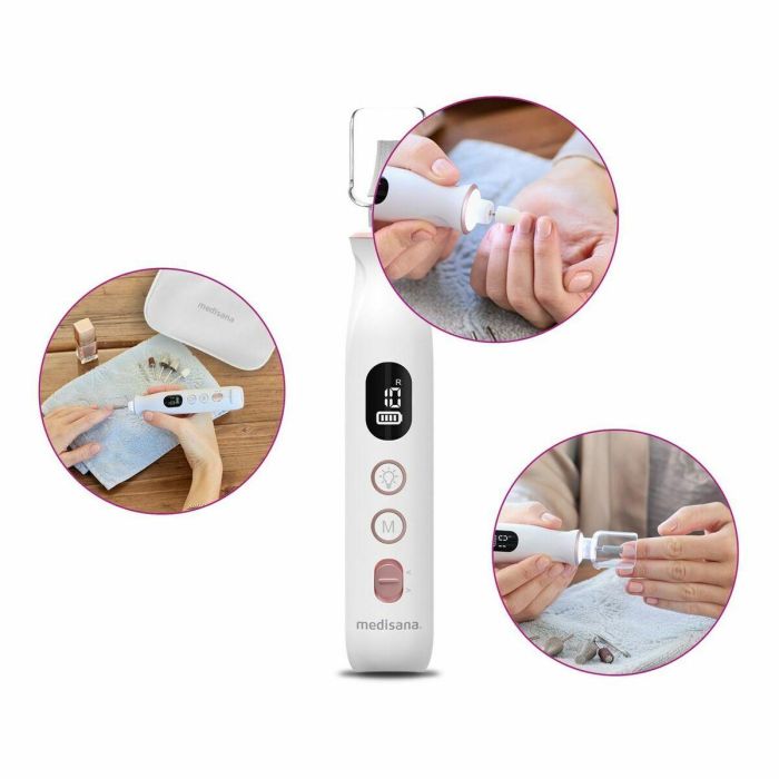 Set de Manicura Medisana 85157 Blanco 13 Set de Manicura Medisana 85157 Blanco 13