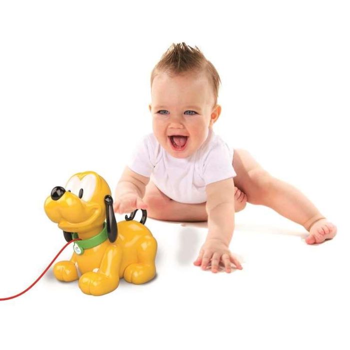Clementoni Arrastre Baby Pluto Mueve las Patas y la Cabeza 21x19x13 cm 8