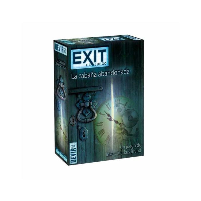 Devir Juego Exit 1 La Cabana Abandonada Juego De Mesa Cooperativo Escape Room 1-6 Jugadores 90 Minutos 12+ Anos Espanol 0 Devir Juego Exit 1 La Cabana Abandonada Juego De Mesa Cooperativo Escape Room 1-6 Jugadores 90 Minutos 12+ Anos Espanol 0