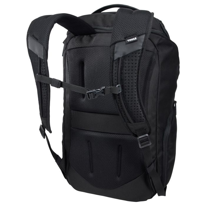 THULE Mochila Accent 28L TACBP2216 Negro, Mochila Urbana Unisex para Portátil hasta 16", Poliéster 100% Reciclado 8