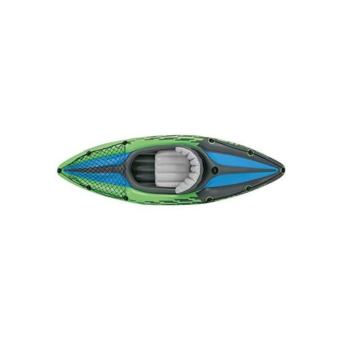 Canoa Hinchable Intex Challenger K1 Verde Hinchable 274 x 33 x 76 cm 1 Canoa Hinchable Intex Challenger K1 Verde Hinchable 274 x 33 x 76 cm 1