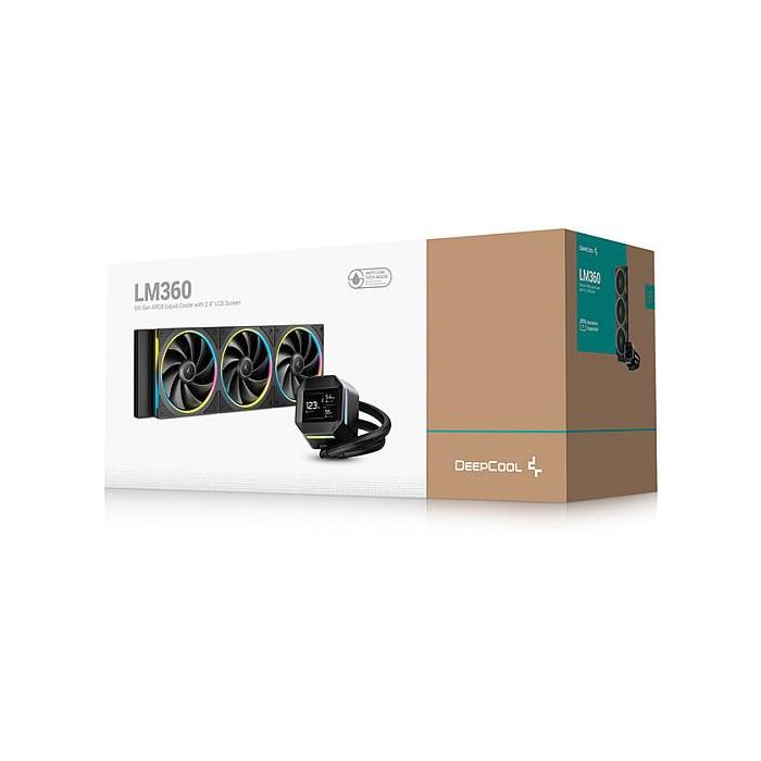 Deepcool LM360 Kit de Refrigeración Líquida para Procesador 12 cm 3 Ventiladores Negro 5