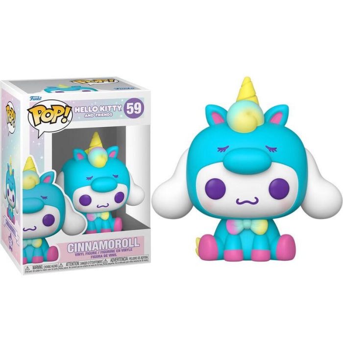 Funko Figura POP Sanrio Hello Kitty Cinnamoroll Vinilo 9cm Caja Regalo 1
