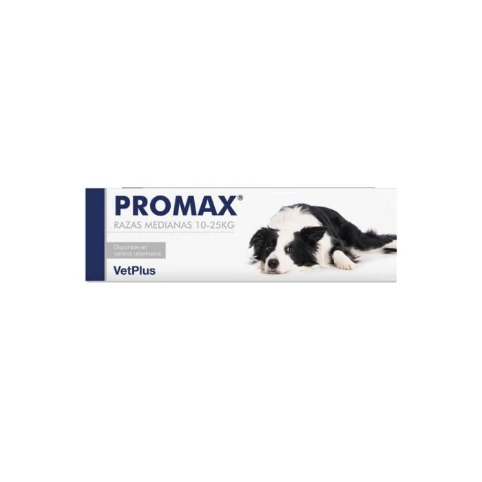 Promax Suplemento Digestivo Triple Acción para Perros y Gatos - Restablece Función Intestinal, 18 ml, Razas Medianas 10-25 kg