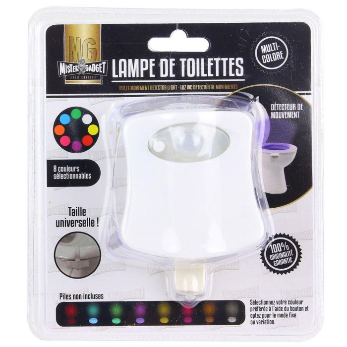 Luz Wc Detector Movimiento Mister Gadget 1