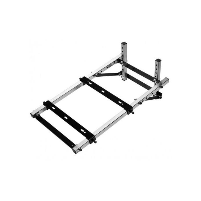 Thrustmaster 4060162 - Soporte T-Pedals Stand para simulador de carreras, ajustable, color negro y cromo
