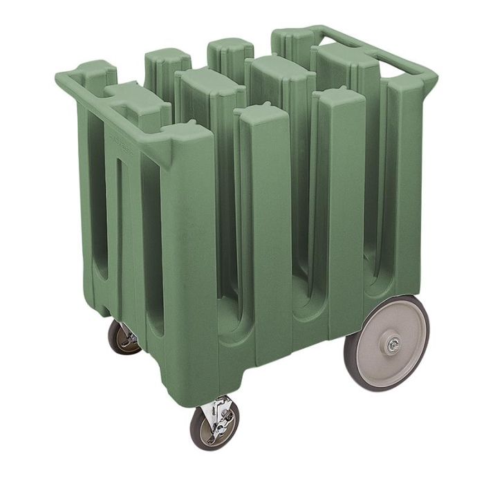 CAMBRO - DC575-192 - Carro fijo para platos de 14,6 cm 270-360 platos - 83 x 60 x 81 cm - Verde