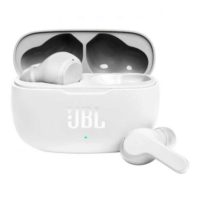 Jbl Auriculares Inalámbricos Bluetooth Con Microfono Blanco Jbl Auriculares Inalámbricos Bluetooth Con Microfono Blanco