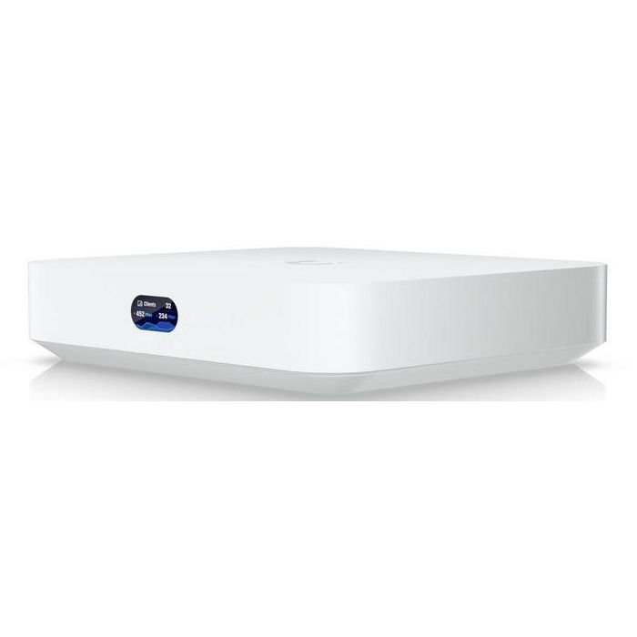 Ubiquiti 4x RJ-45, 1x WAN, USB Type-C, LCM display, Bluetooth